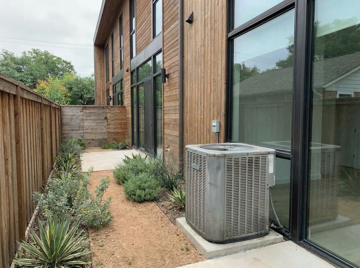 Condenser unit replacement — before hvac work